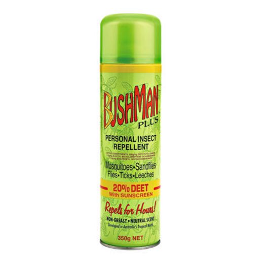 Bushman Insect Repellant 20% DEET with Sunscreen - BP350A