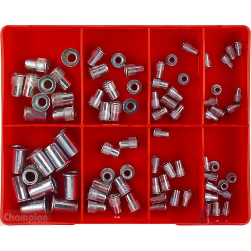 Champion Rivet Nut Insert Assortment Steel - CA505