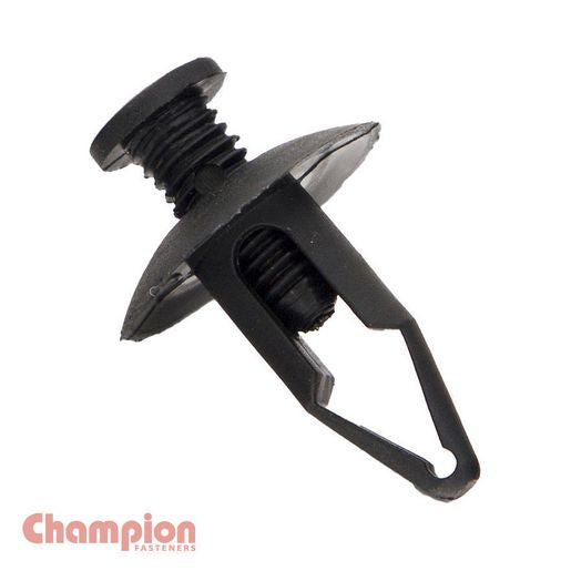 Champion Push Rivet :Black Len:20mm Hole:8mm Hd:20mm - CBP168