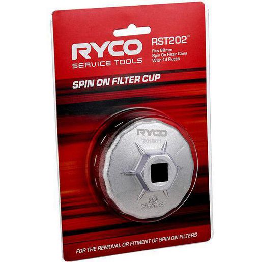 Ryco Spin On Oil Filter Removal Cup - RST202