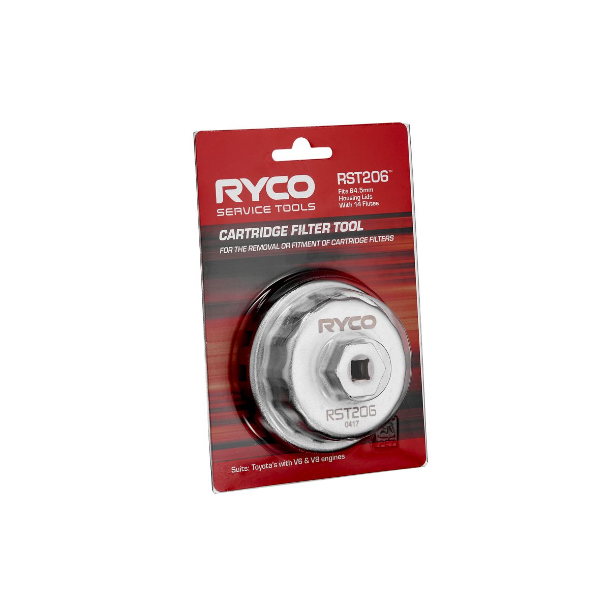 Ryco Cartridge Oil Filter Removal Cup - RST206