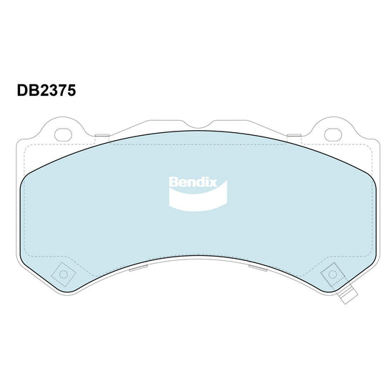 Bendix Ultimate Brake Pads Set Front - DB2375ULT