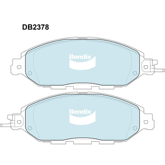 Bendix 4WD Brake Pads Set Front - DB2378-4WD