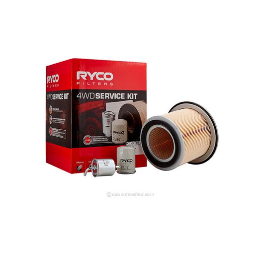 Ryco 4WD Filter Kit to suit Nissan Patrol GU IV TD48DE - RSK33