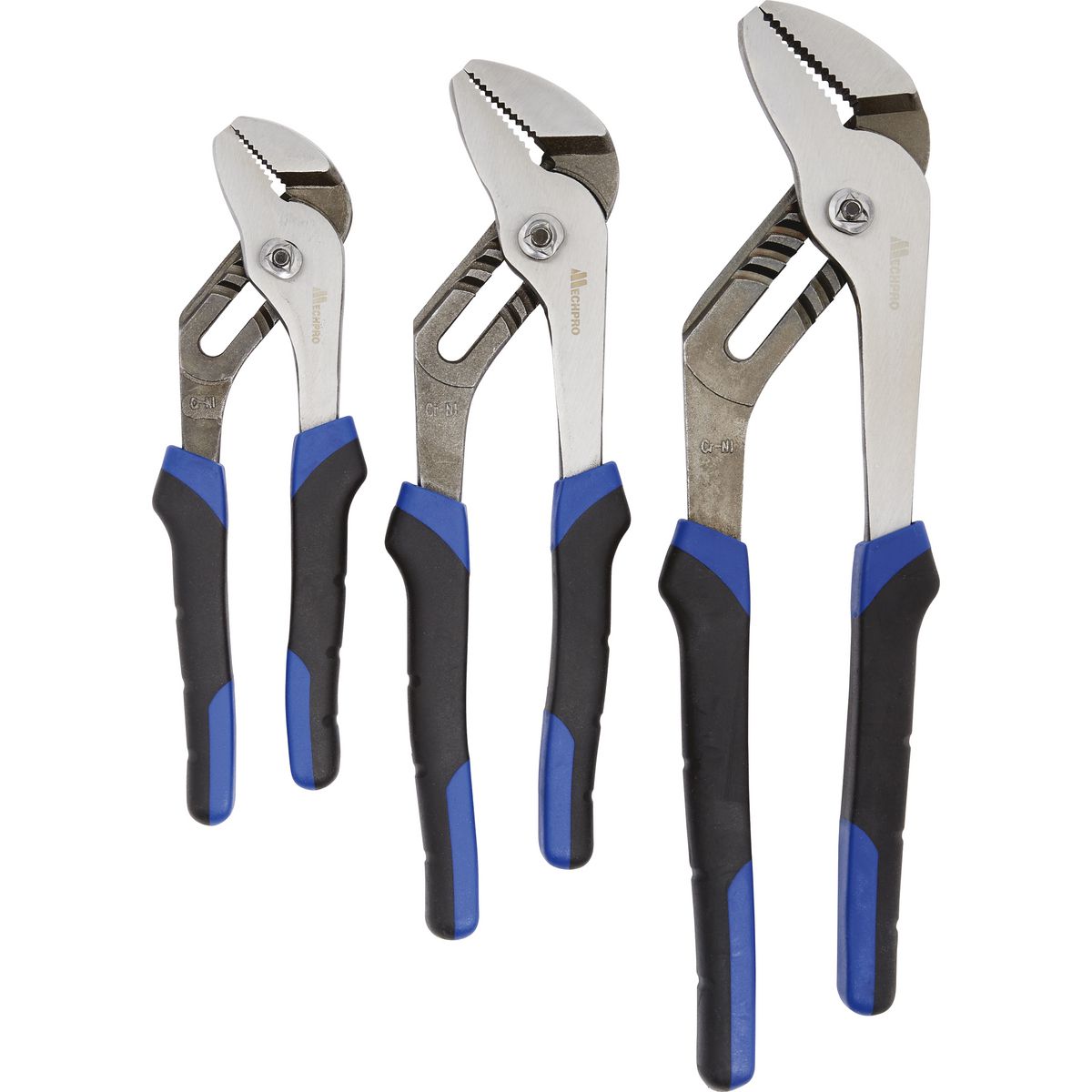 Mechpro Blue Groove Joint Pliers 3pc - MPBP104K
