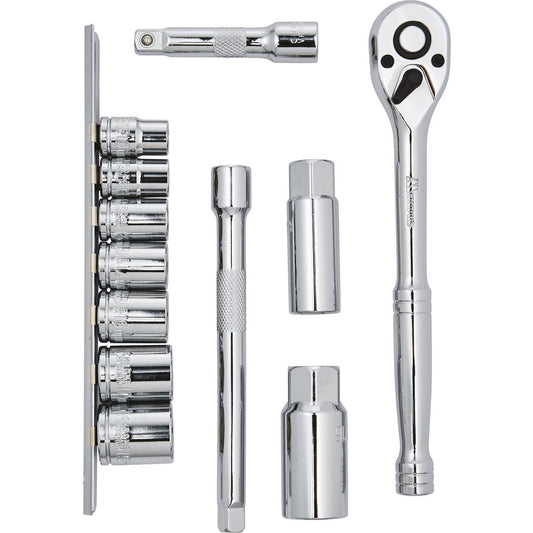 Mechpro Blue Socket & Tune Up Set 12pc - MPBSK111K