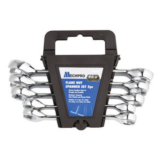 Mechpro Blue Flare Spanner Set 5pc - MPBSP107K
