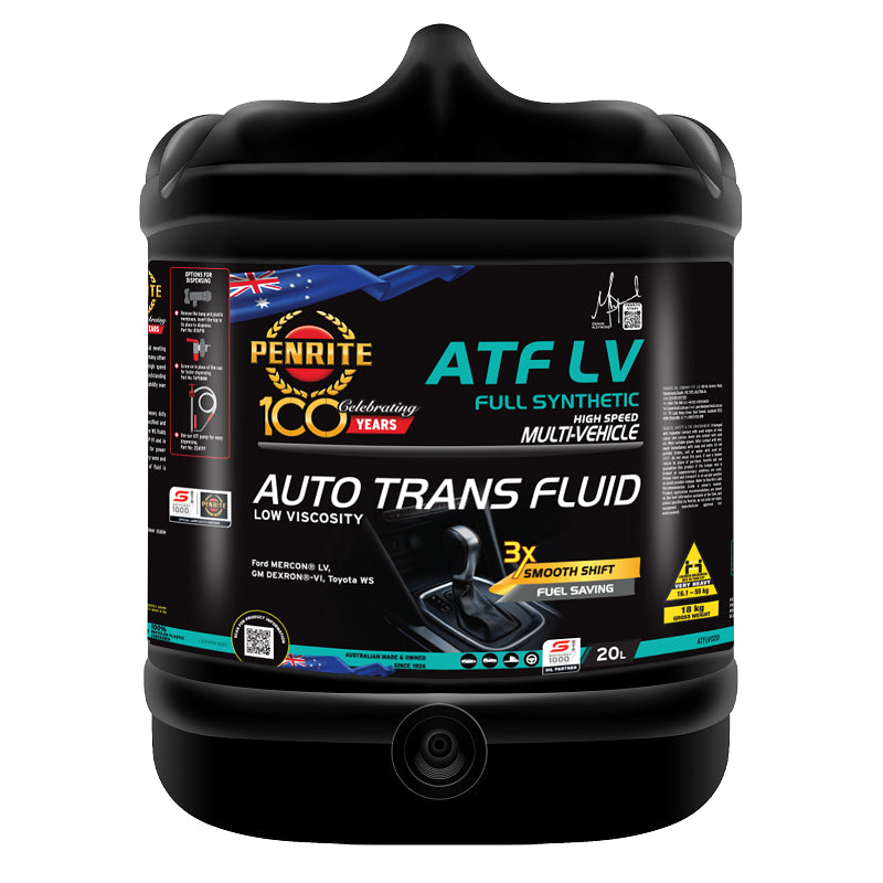 Penrite ATF LV Multi Vehicle Automatic Transmission Fluid 20L - ATFLV020