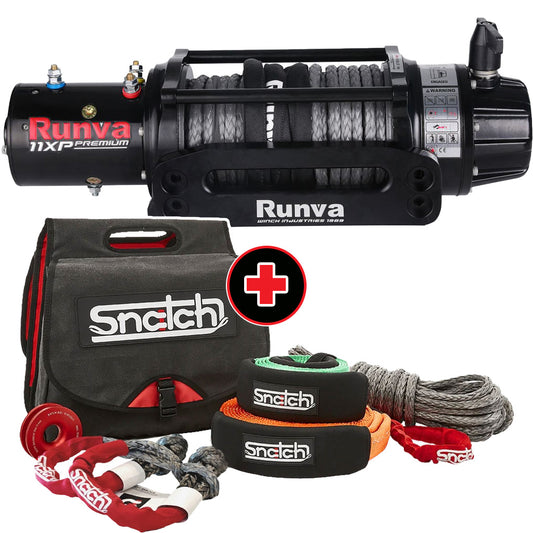 RUNVA 11XP And Snatch Recovery Kit Bundle