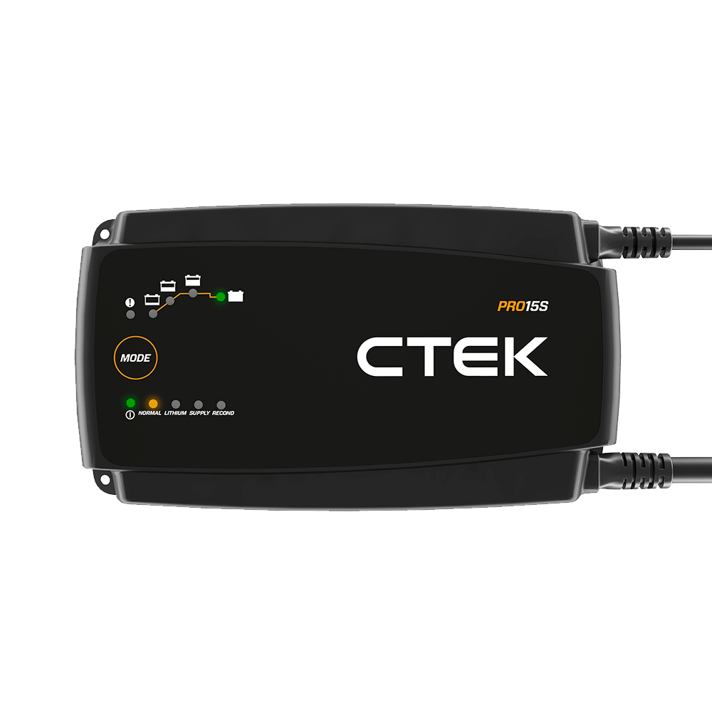CTEK PRO15S 12V 15A Battery Charger - 40-196