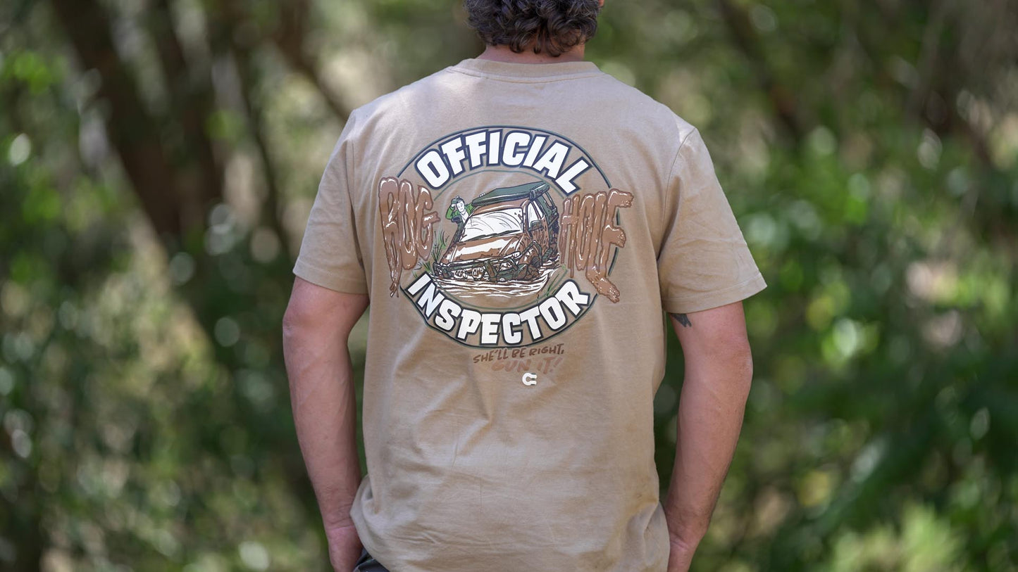 Bog Hole Inspector Tee Sand - SM1406SD