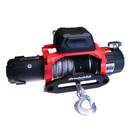 Drivetech 4x4 Dual Speed Winch 12,000lb - DT-D12000SR