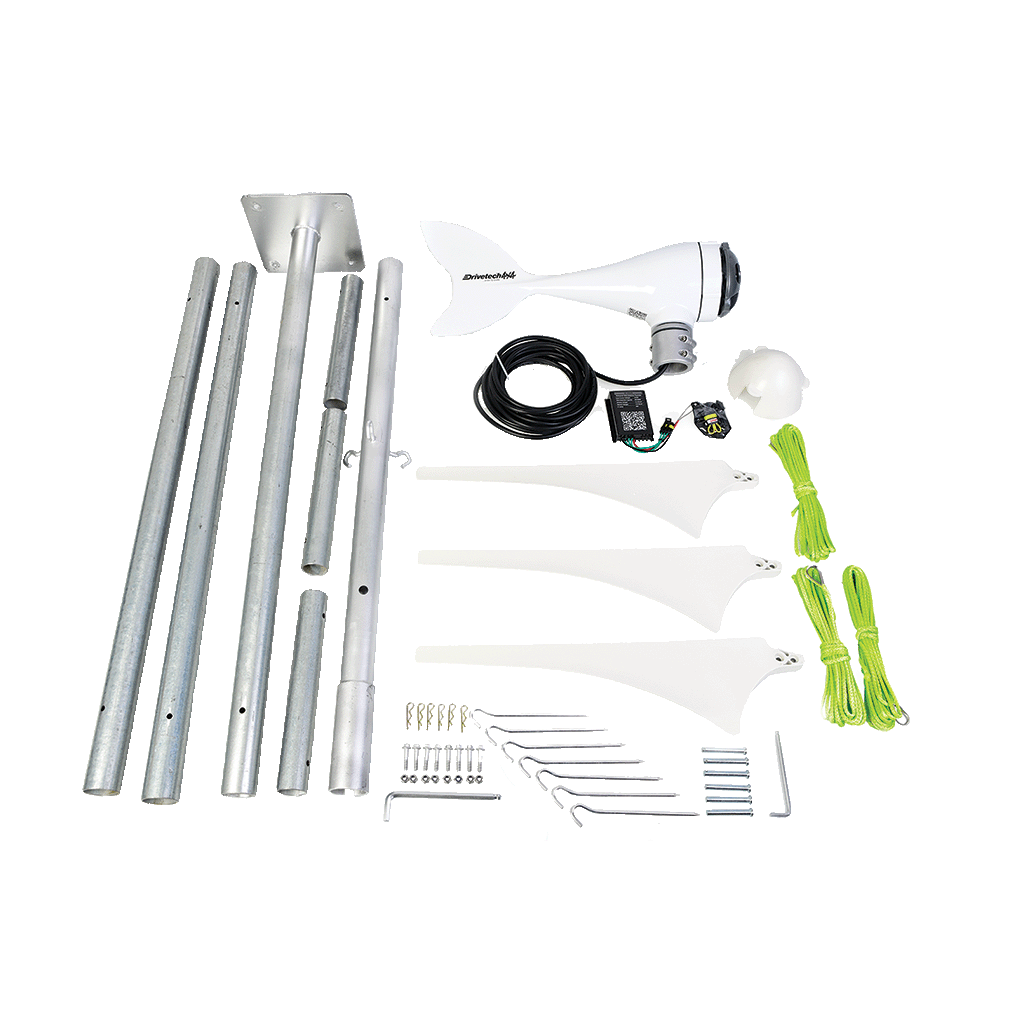 Drivetech 4x4 - 200W Wind Generator Kit - DT-WG200