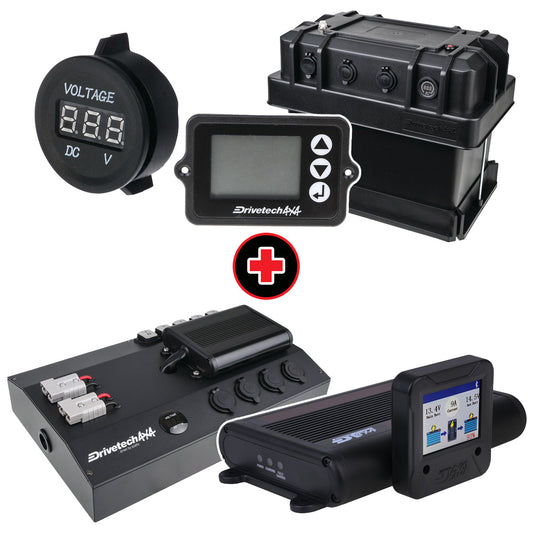 Drivetech 4x4 Control Box, Battery System & Monitoring Kit