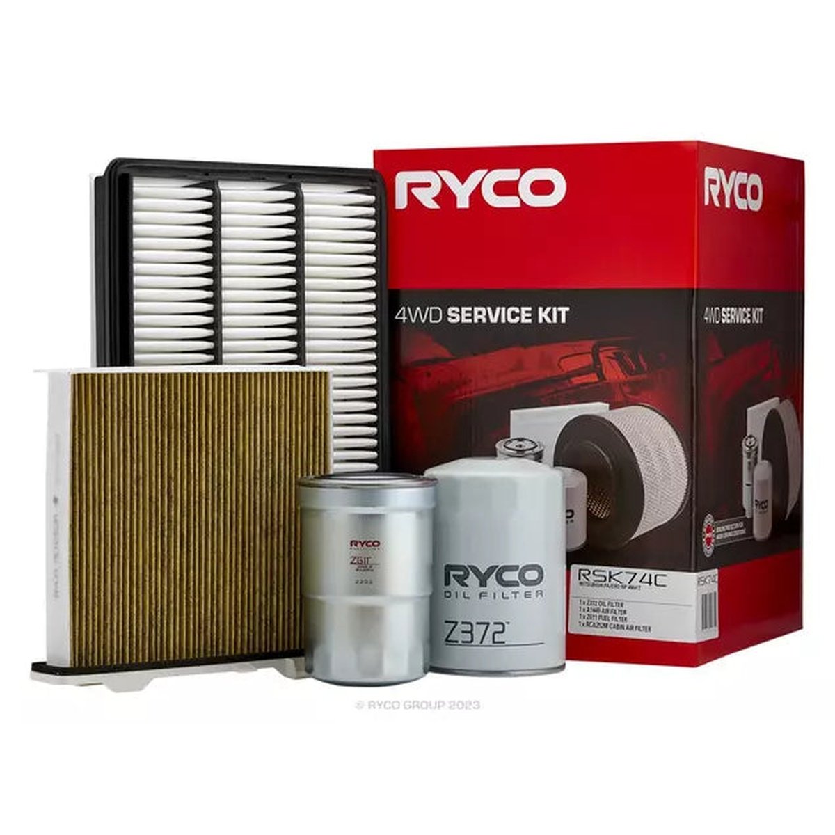 Ryco 4WD Filter Service Kit - RSK74C