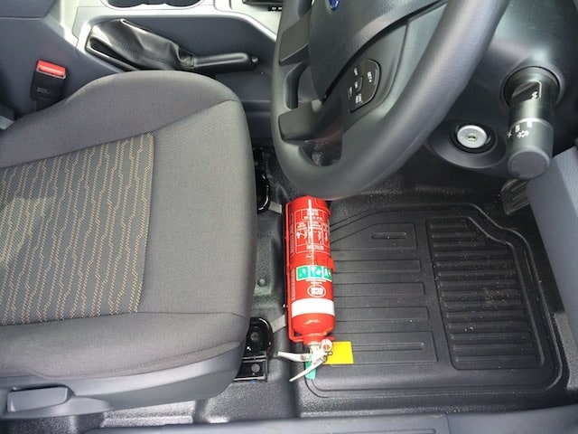 Kap Industries Fire Extinguisher Bracket to suit Mazda BT50 - KI-BT50-2GEN