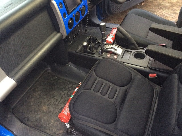 Kap Industries Fire Extinguisher Bracket to suit Toyota FJ Cruiser - KI-FJ