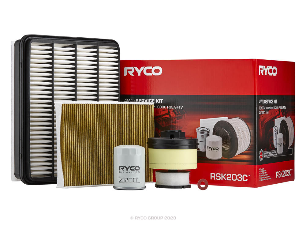 Ryco 4WD Filter Service Kit - RSK203C