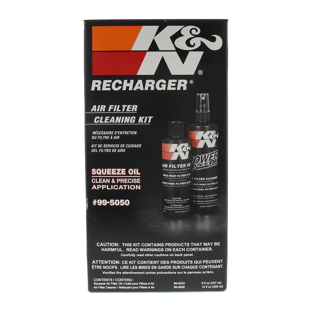 K&N Filter Recharge Clean and Oil Kit  - 99-5050