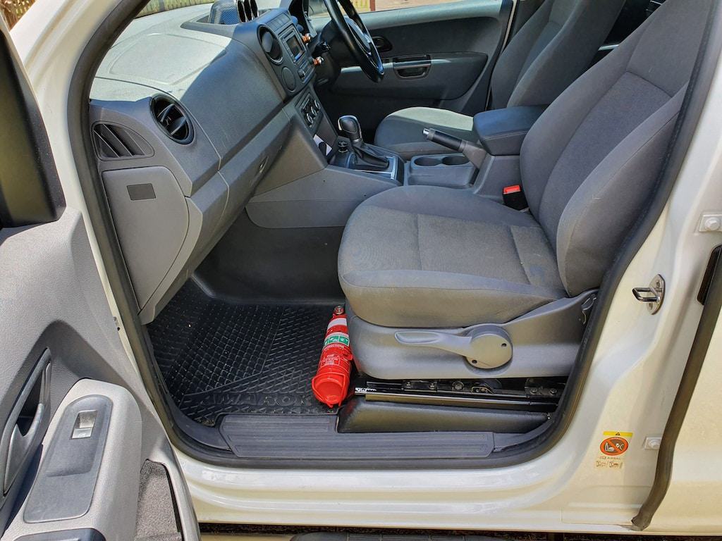 Kap Industries Fire Extinguisher Bracket to suit Amarok - KI-VW-AMAROK