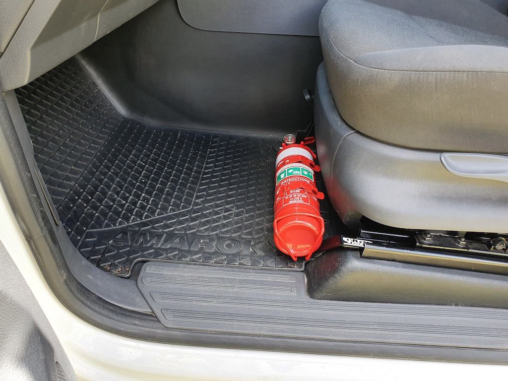 Kap Industries Fire Extinguisher Bracket to suit Amarok - KI-VW-AMAROK