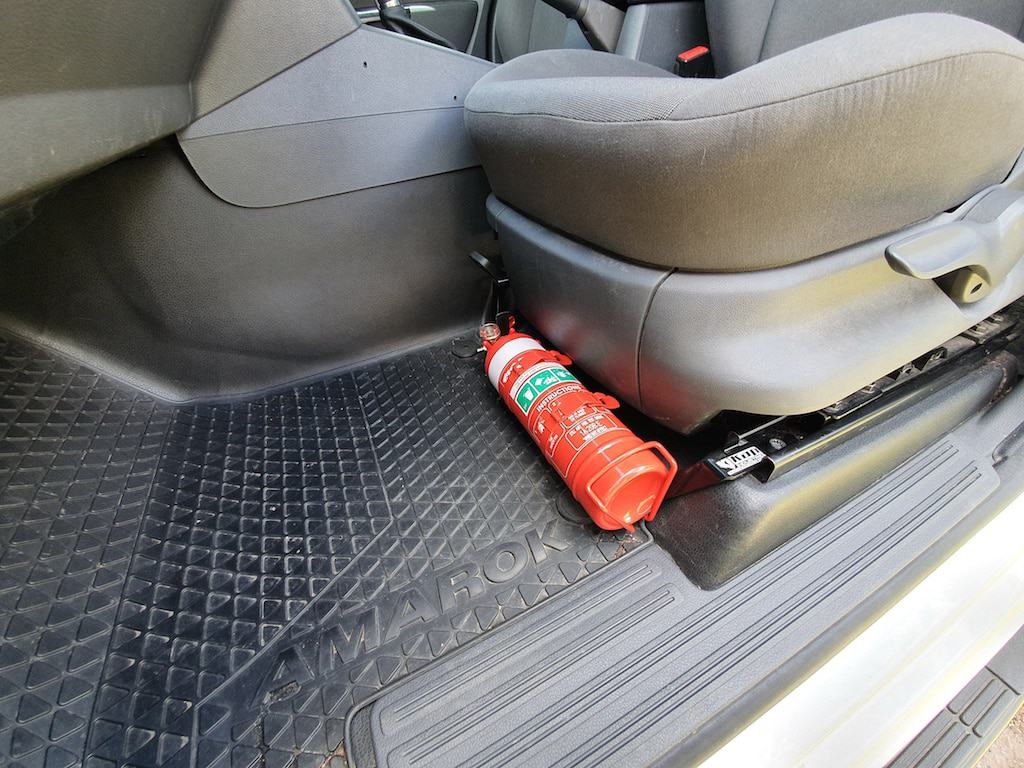 Kap Industries Fire Extinguisher Bracket to suit Amarok - KI-VW-AMAROK