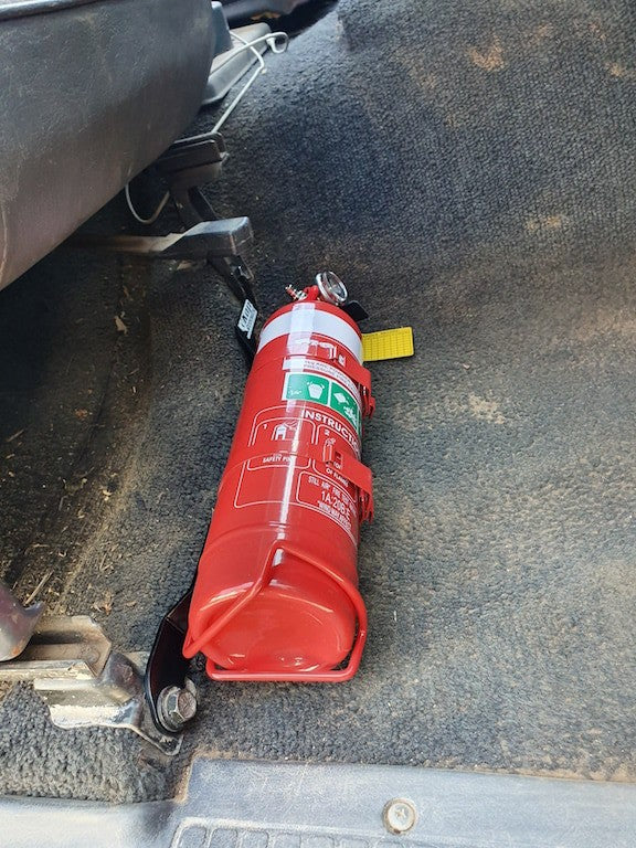 Kap Industries Fire Extinguisher Bracket to suit Nissan Patrol GQ - KI-PAT-GQ-RHS