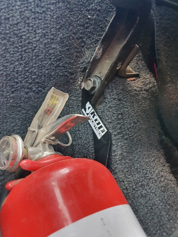 Kap Industries Fire Extinguisher Bracket to suit Nissan Patrol GQ - KI-PAT-GQ-RHS