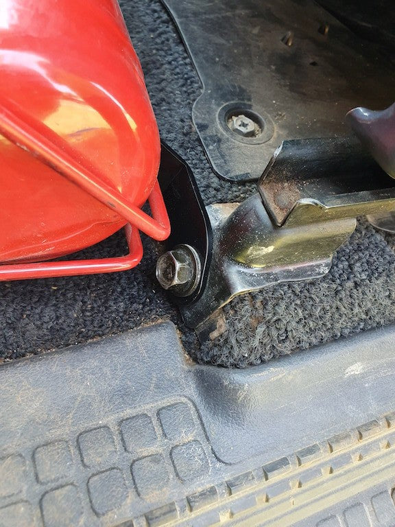 Kap Industries Fire Extinguisher Bracket to suit Nissan Patrol GQ - KI-PAT-GQ-RHS
