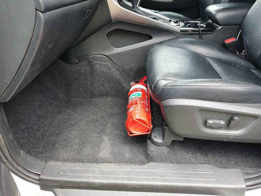 Kap Industries Fire Extinguisher Bracket to suit Mitsubishi Pajero Sport - KI-PAJ-SPRT-LHS