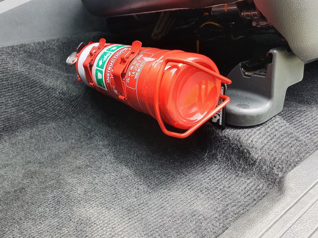 Kap Industries Fire Extinguisher Bracket to suit Mitsubishi Pajero Sport - KI-PAJ-SPRT-LHS
