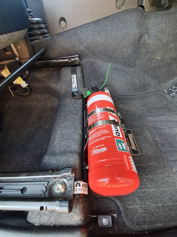 Kap Industries Fire Extinguisher Bracket to suit Suzuki Jimny Gen 4 - KI-JIM-GEN4-RHS