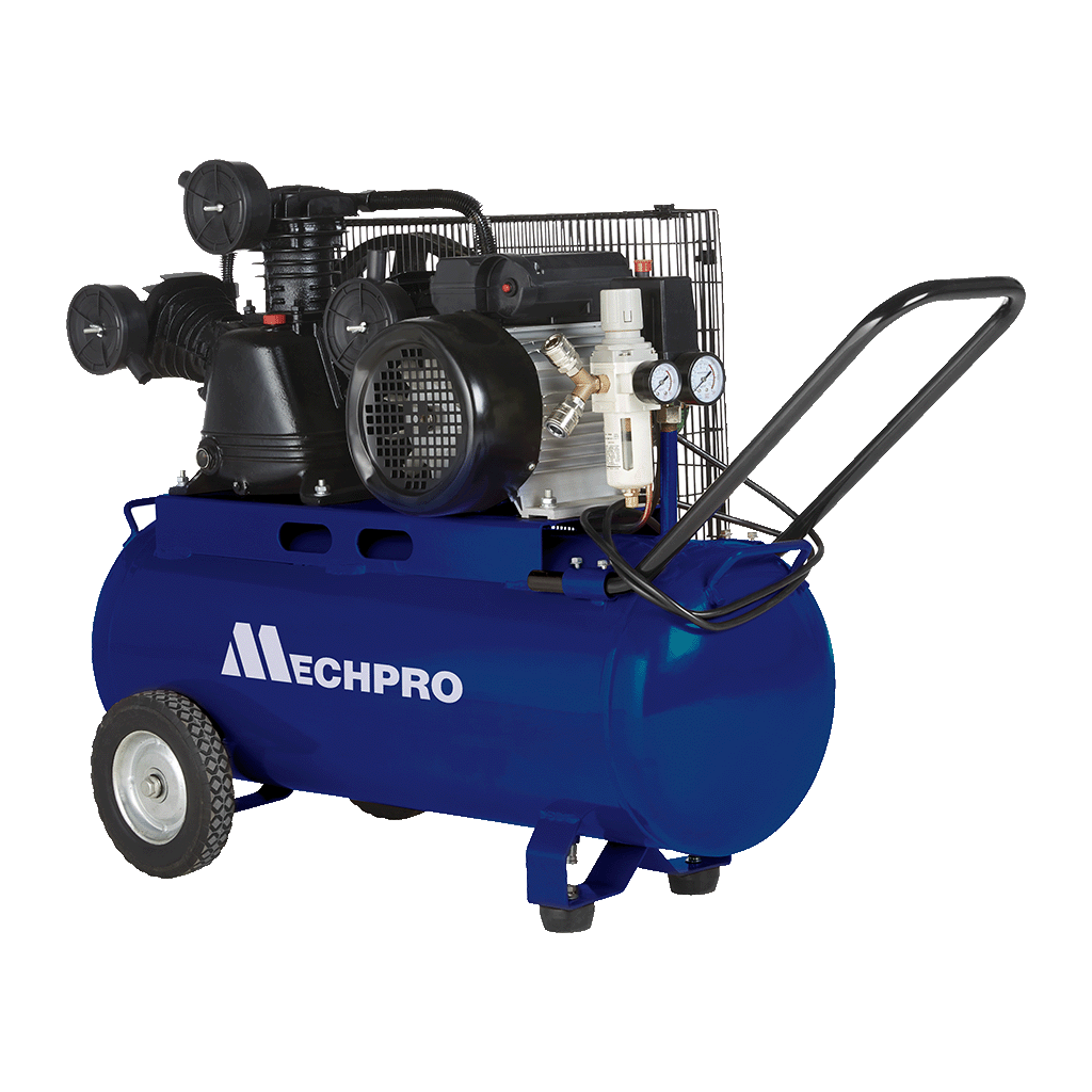 Mechpro Blue 60L 3.5HP Belt Drive Air Compressor - MPB3560