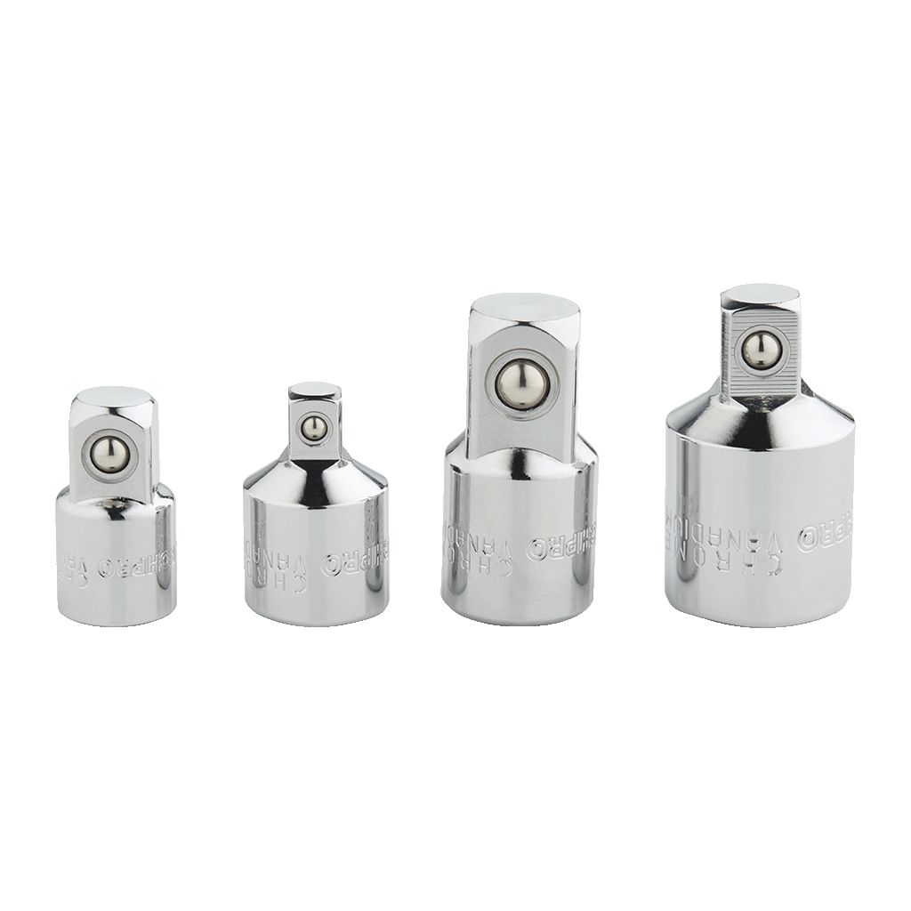 Mechpro Blue Adapter Set 1/4In, 3/8In & 1/2In Drive 4pc - MPBA101K