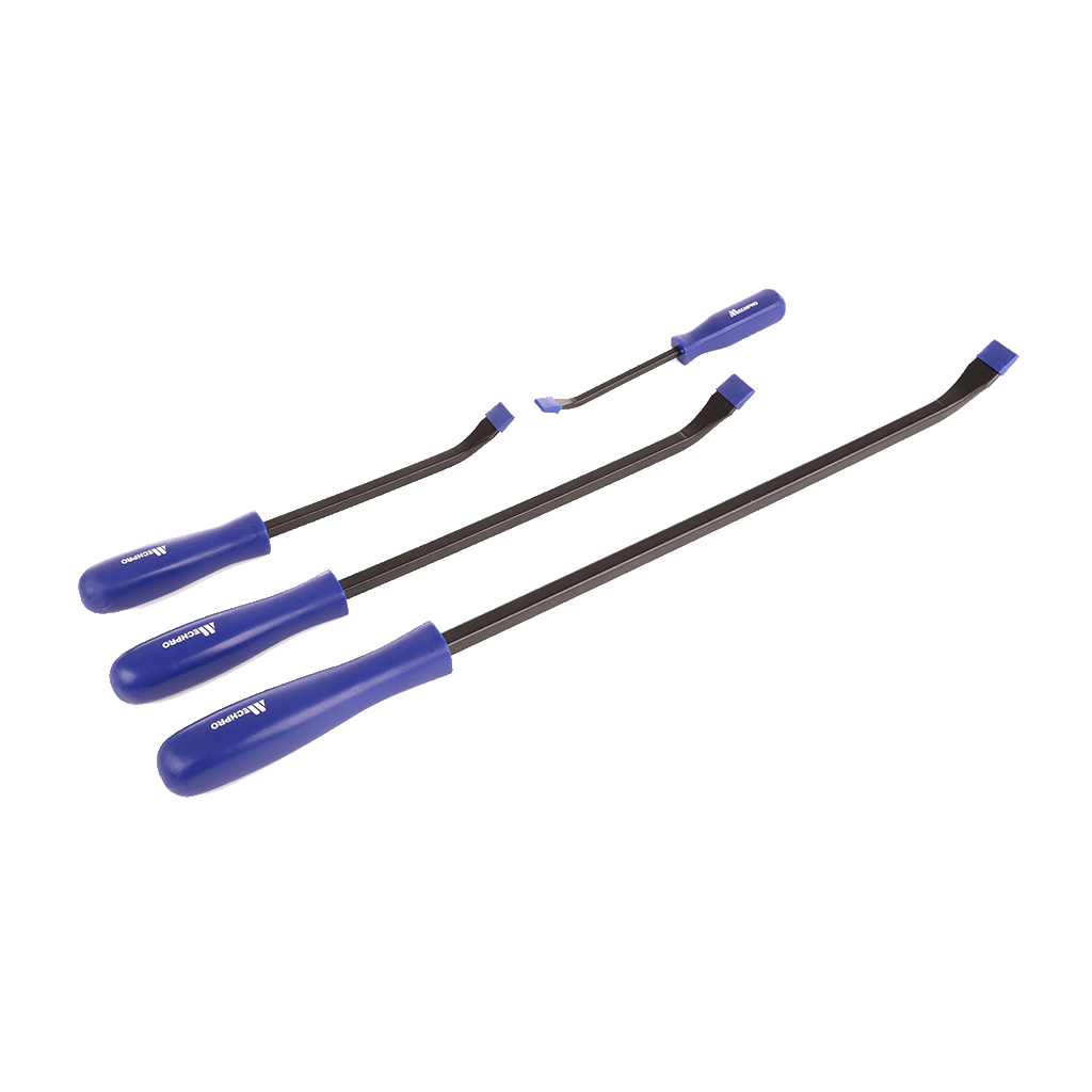 Mechpro Blue Pry Bar Set 4pc - MPBP101K - MPBP101K
