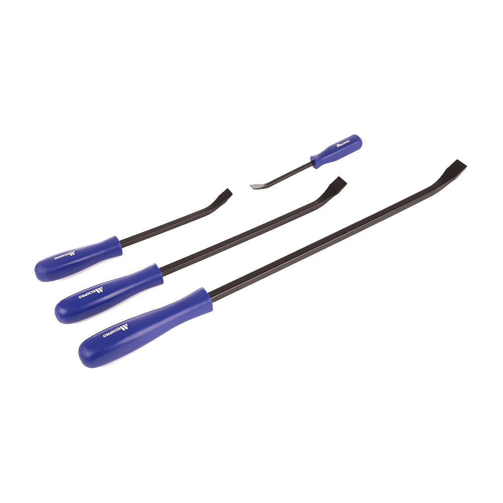 Mechpro Blue Pry Bar Set 4pc - MPBP101K - MPBP101K