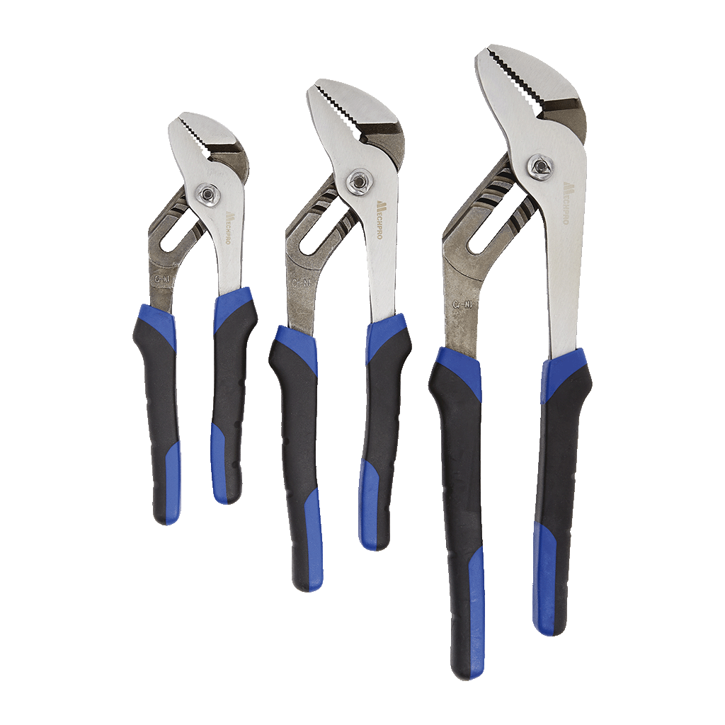 Mechpro Blue Groove Joint Pliers 3pc - MPBP104K