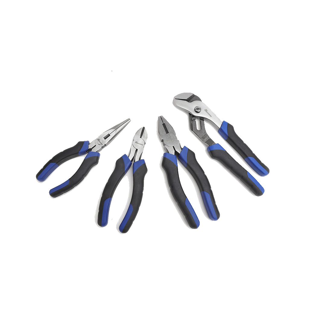 Mechpro Blue Pliers Set 4pc - MPBP109K