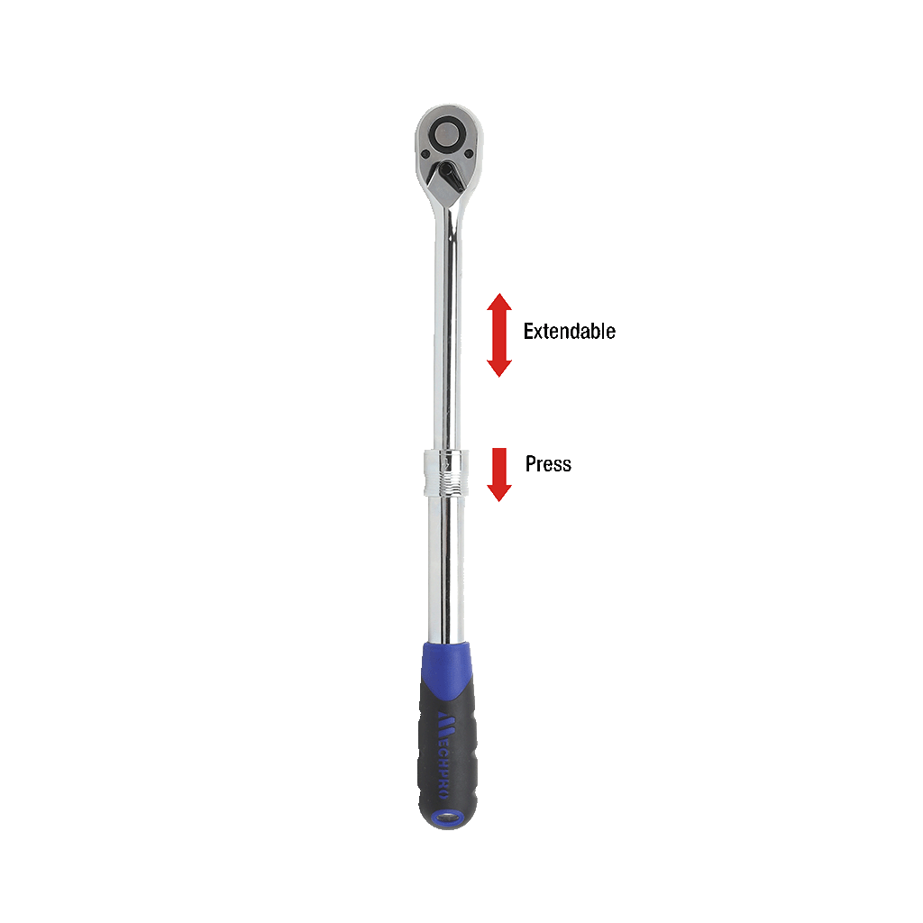 Mechpro Blue Telescopic Ratchet 1/2In Drive - MPBSK110