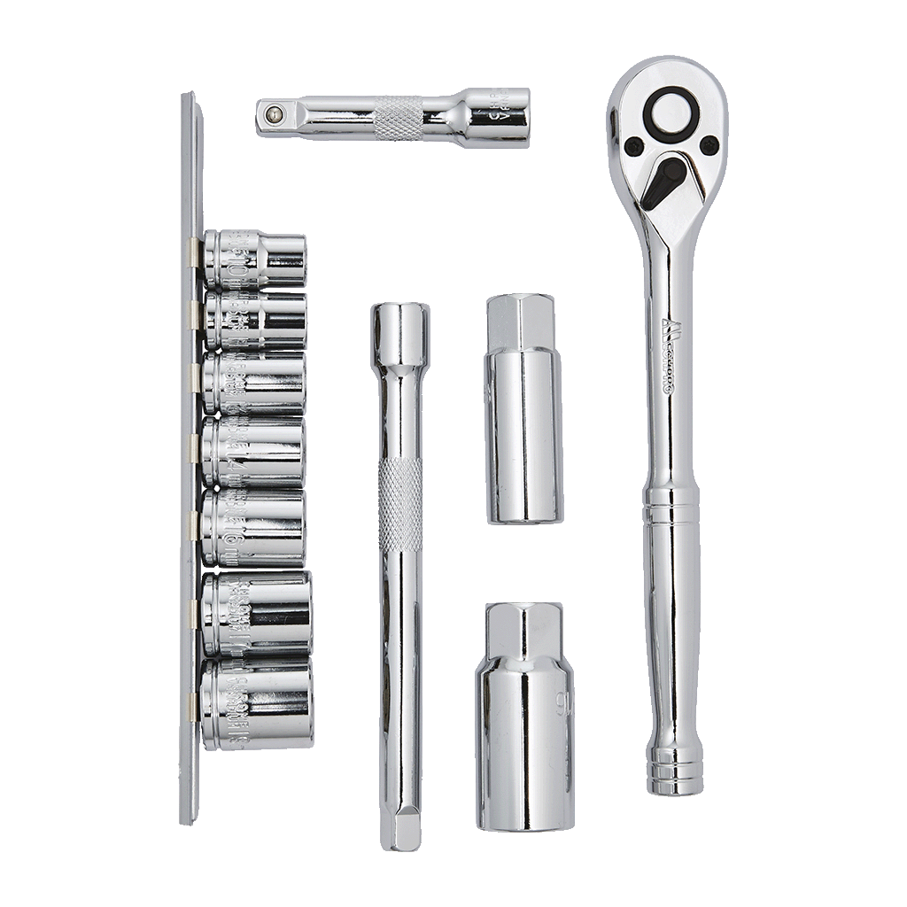 Mechpro Blue Socket & Tune Up Set 12pc - MPBSK111K