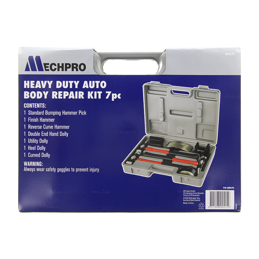 Mechpro Blue Heavy Duty Body Repair Kit 7pc - MRK7PC