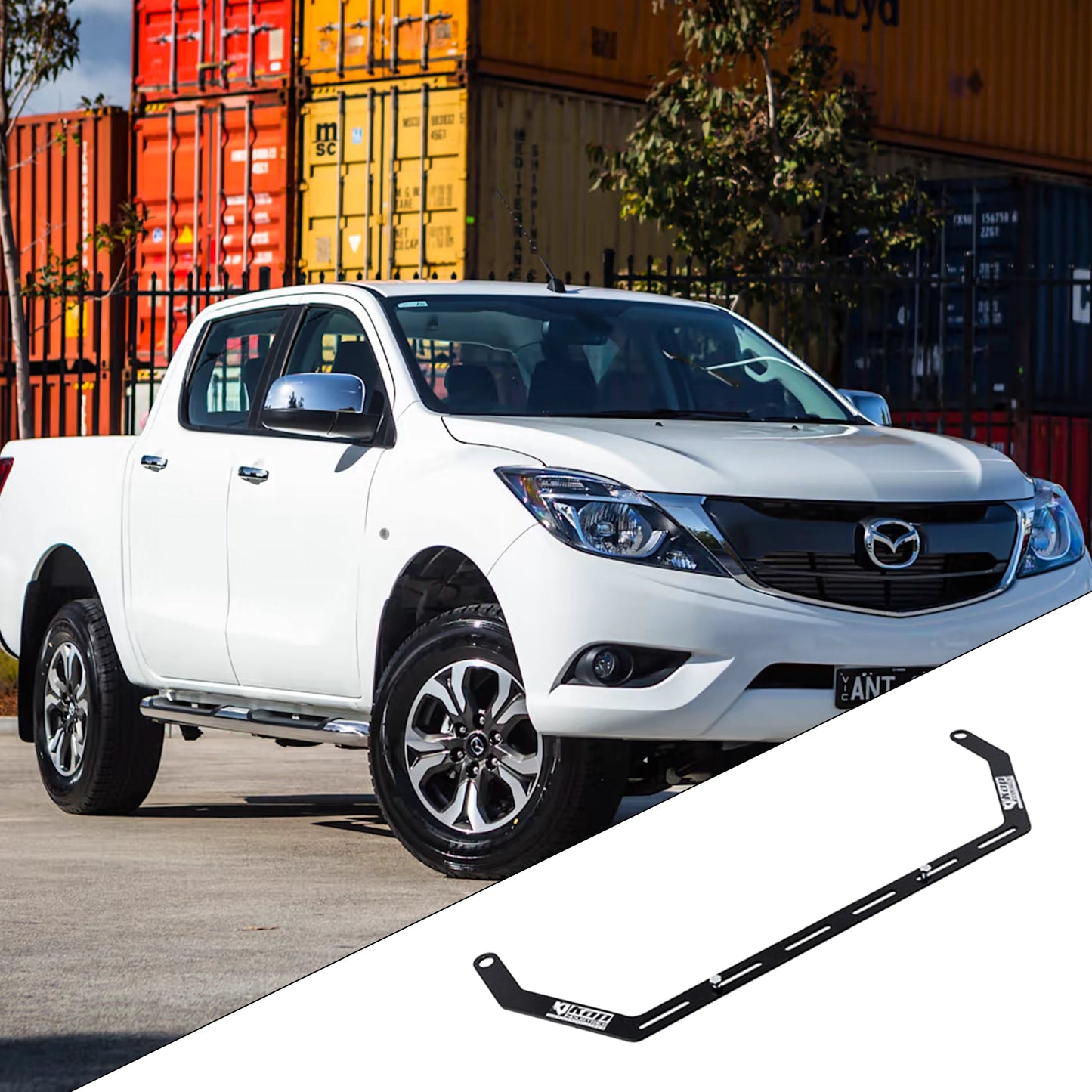 Kap Industries Fire Extinguisher Bracket to suit Mazda BT50 - KI-BT50-2GEN