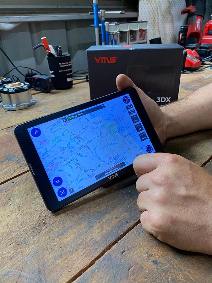 VMS 3DX Portable Offroad Navigation - P3DX-P001