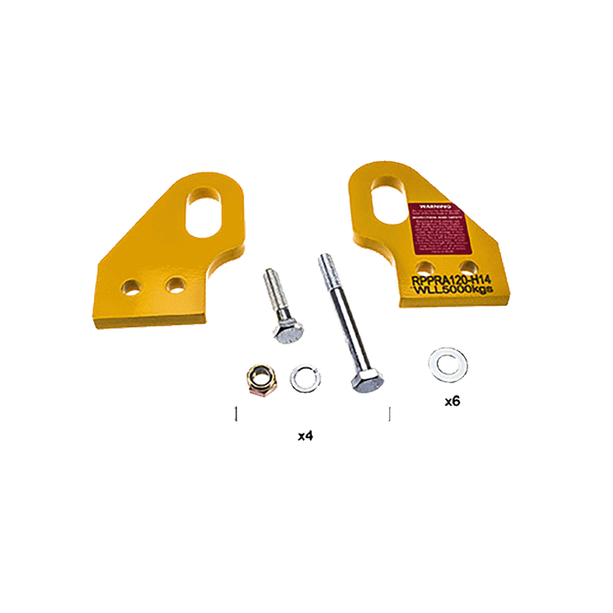 Drivetech 4x4 Recovery Point - Pair - RP-PRA120