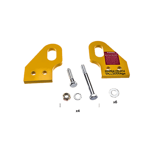 Drivetech 4x4 Recovery Point - Pair - RP-PRA120