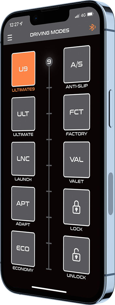 Ultimate 9 EVC-X Throttle Controller with Bluetooth App Controller to suit Toyota, Isuzu, Lexus and Mazda - X171