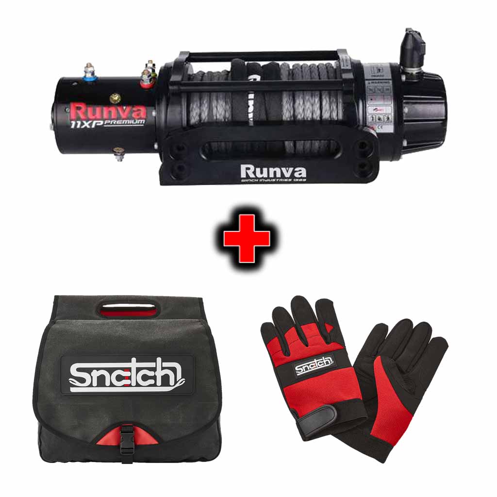 Runva 11XP - Snatch HD Recovery Bag & Gloves