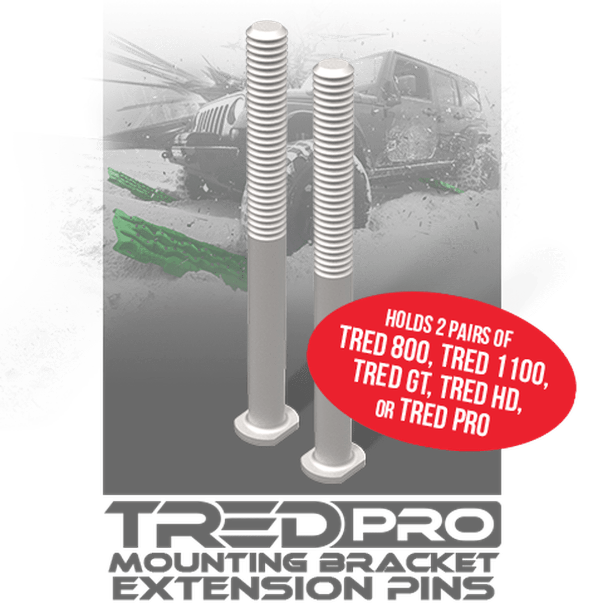 TRED PRO Mount Extension Pins - TPMKEP