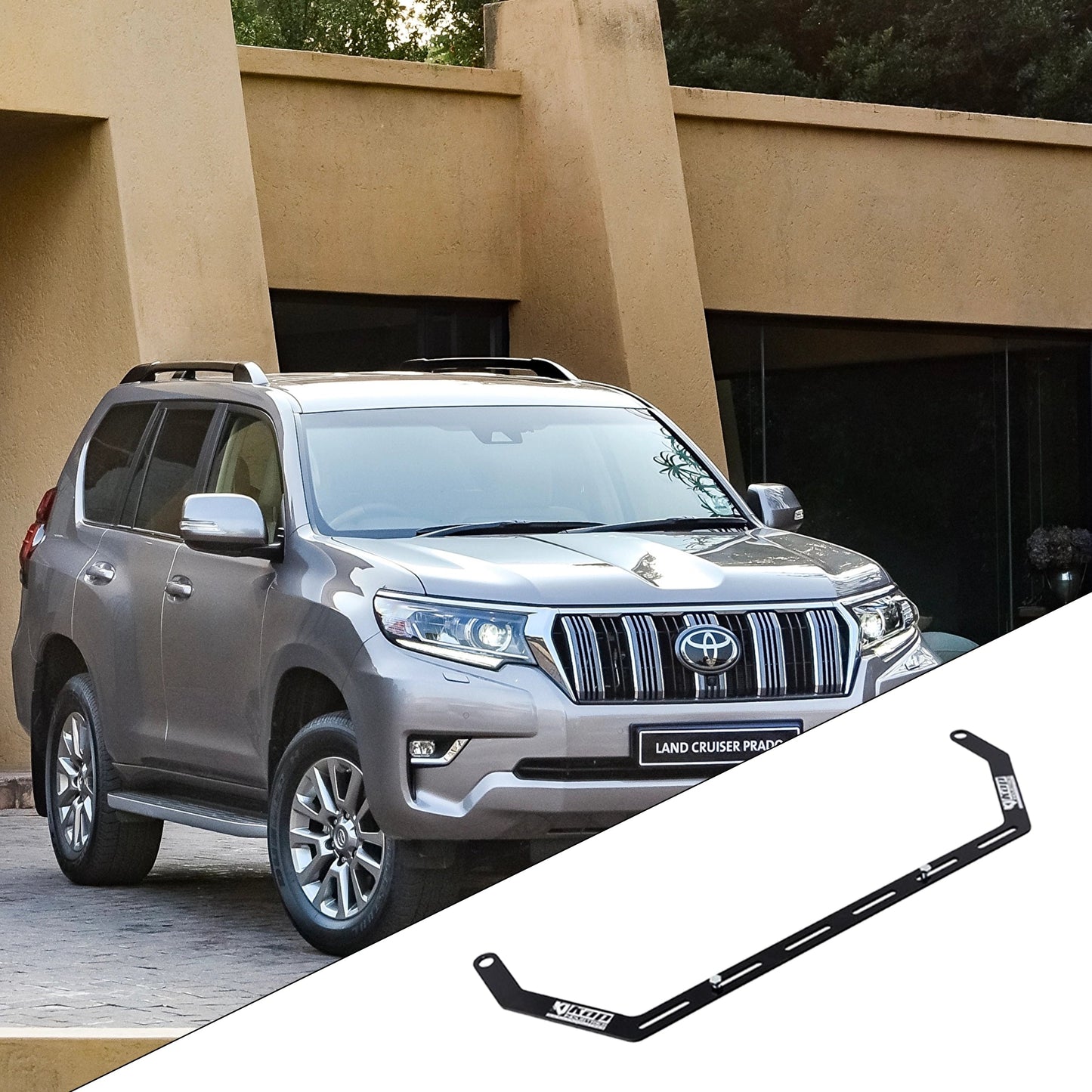 Kap Industries Fire Extinguisher Bracket to suit Toyota Prado 120/150 Series - KI-PRA-120150