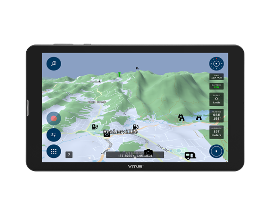 VMS 3DX Portable Offroad Navigation - P3DX-P001